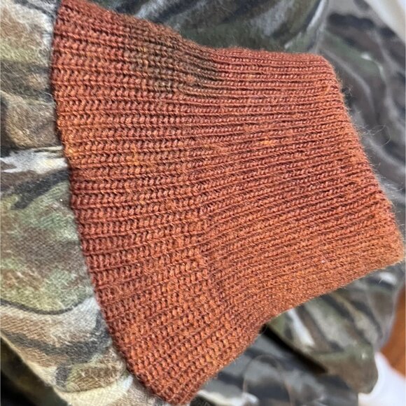 Vintage 10X Mens Medium NWTF Jacket Realtree Camo Hunting Insect Hood Seat Pad - Picture 11 of 13